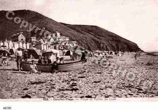 Ville de CAROLLES Carte postale ancienne