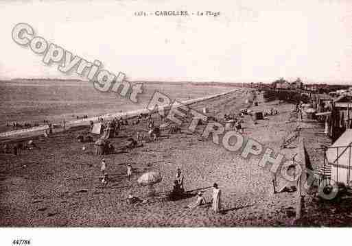 Ville de CAROLLES Carte postale ancienne