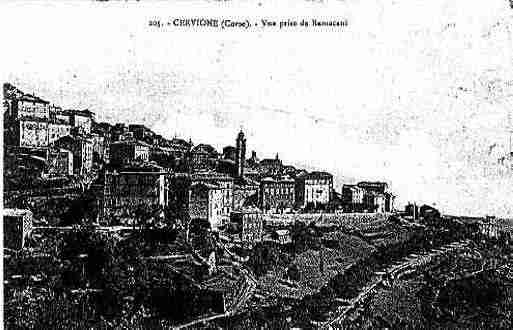 Ville de CERVIONE Carte postale ancienne