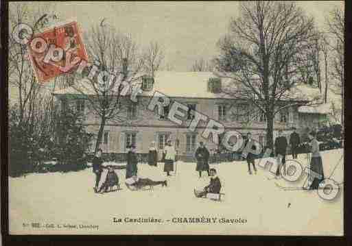 Ville de CHAMBERY Carte postale ancienne