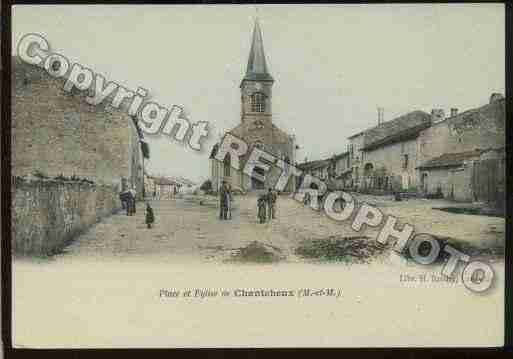 Ville de CHANTEHEUX Carte postale ancienne