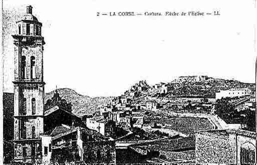 Ville de CORBARA Carte postale ancienne