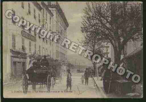 Ville de CORTE Carte postale ancienne