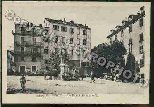 Ville de CORTE Carte postale ancienne