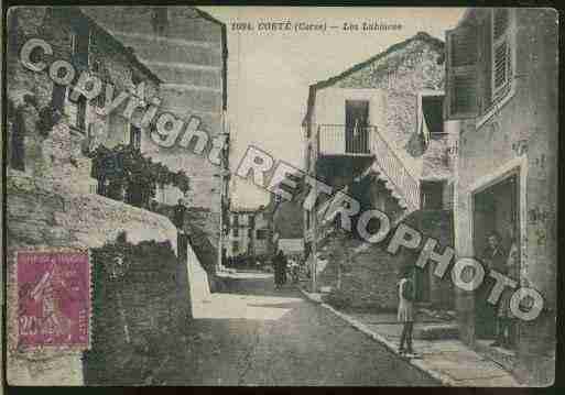 Ville de CORTE Carte postale ancienne