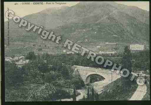 Ville de CORTE Carte postale ancienne Ville de CORTE Carte postale ancienne