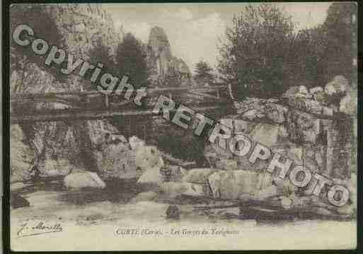 Ville de CORTE Carte postale ancienne Ville de CORTE Carte postale ancienne
