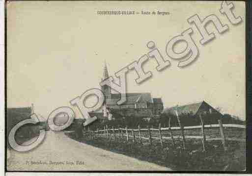 Ville de COUDEKERQUE Carte postale ancienne