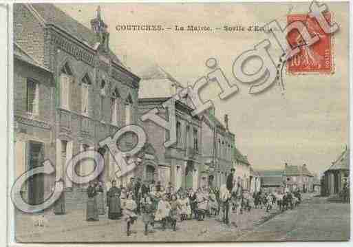 Ville de COUTICHES Carte postale ancienne