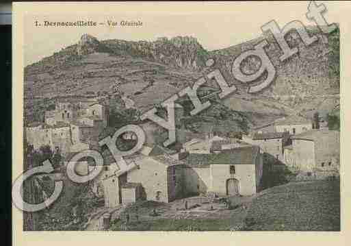 Ville de DERNACUEILLETTE Carte postale ancienne