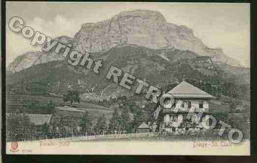 Ville de DINGYSAINTCLAIR Carte postale ancienne