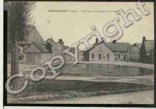 Ville de EBOULEAU Carte postale ancienne