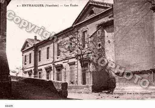 Ville de ENTRAIGUESSURSORGUE Carte postale ancienne