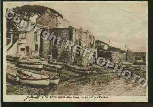 Ville de ERBALUNGA Carte postale ancienne