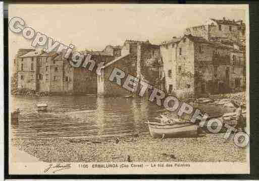 Ville de ERBALUNGA Carte postale ancienne