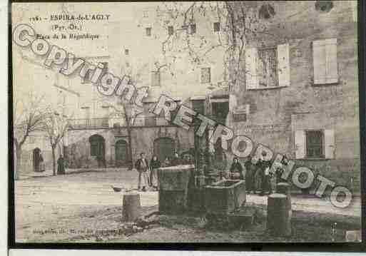 Ville de ESPIRADEL\'AGLY Carte postale ancienne