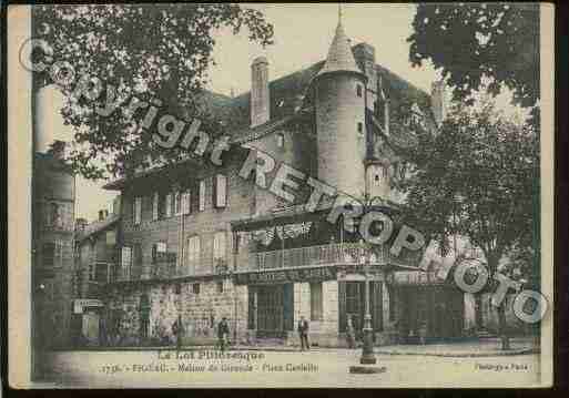 Ville de FIGEAC Carte postale ancienne