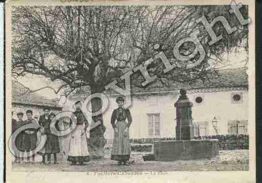 Ville de FONTIERSCABARDES Carte postale ancienne