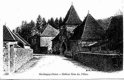 Ville de GEVINGEY Carte postale ancienne