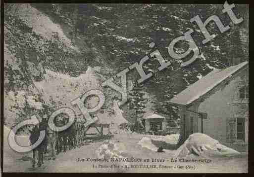 Ville de GEX Carte postale ancienne