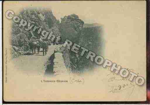 Ville de GHISONI Carte postale ancienne Ville de GHISONI Carte postale ancienne