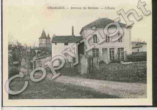 Ville de GRAMAZIE Carte postale ancienne