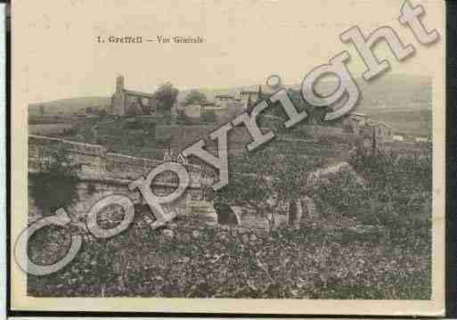 Ville de GREFFEIL Carte postale ancienne