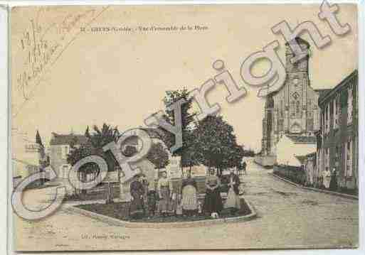 Ville de GRUES Carte postale ancienne Ville de GRUES Carte postale ancienne
