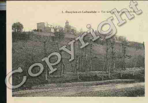 Ville de GUEYTESETLABASTIDE Carte postale ancienne