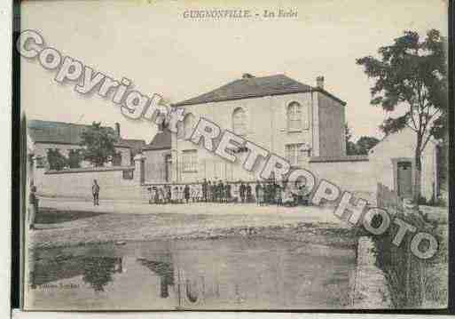 Ville de GUIGNONVILLE Carte postale ancienne