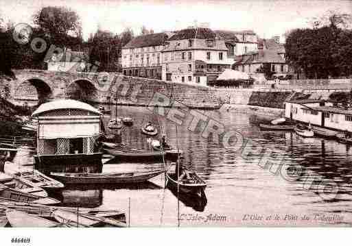 Ville de ISLEADAM(L\') Carte postale ancienne
