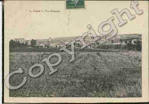 Ville de LEUC Carte postale ancienne