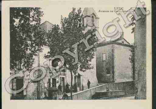 Ville de LEUC Carte postale ancienne