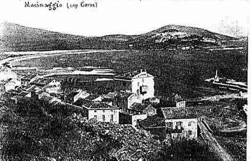 Ville de MACINAGGIO Carte postale ancienne