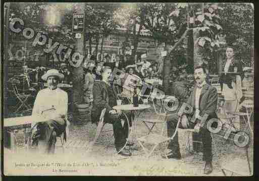 Ville de MALZEVILLE Carte postale ancienne