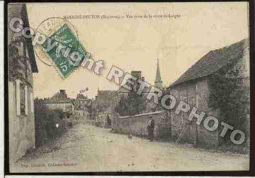 Ville de MARIGNEPEUTON Carte postale ancienne