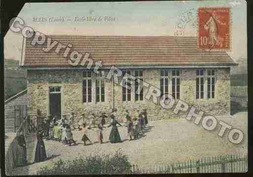 Ville de MARS Carte postale ancienne Ville de MARS Carte postale ancienne