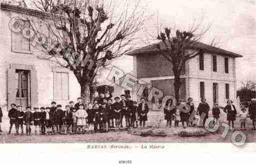 Ville de MARSAS Carte postale ancienne