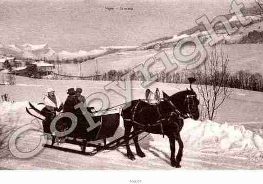 Ville de MEGEVE Carte postale ancienne