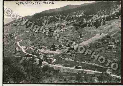 Ville de MERIBELLESALLUES Carte postale ancienne