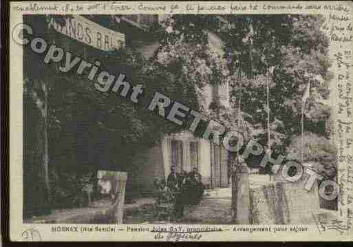 Ville de MONNETIERMORNEX Carte postale ancienne