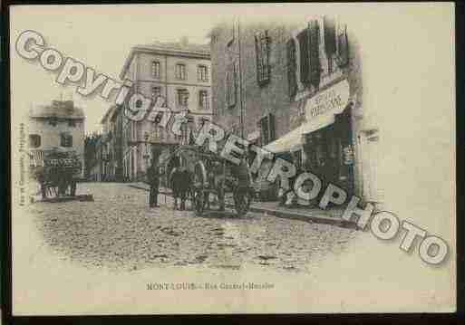 Ville de MONTLOUIS Carte postale ancienne