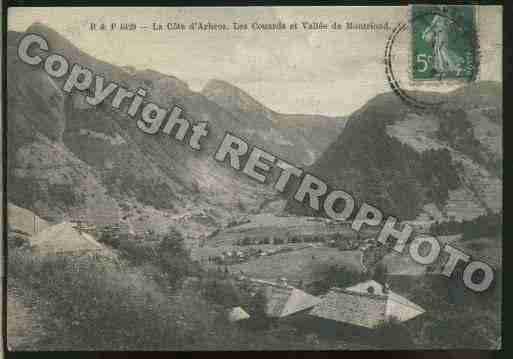 Ville de MONTRIOND Carte postale ancienne Ville de MONTRIOND Carte postale ancienne