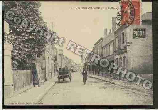 Ville de MOURMELONLEGRAND Carte postale ancienne
