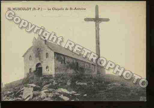 Ville de MUSCULDY Carte postale ancienne