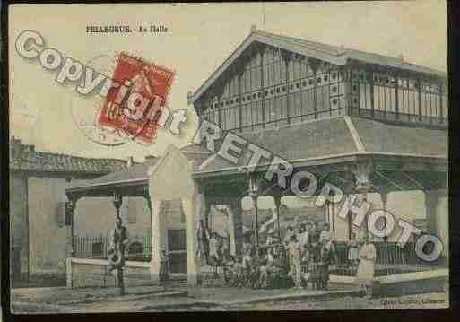 Ville de PELLEGRUE Carte postale ancienne