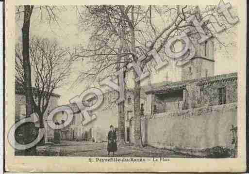 Ville de PEYREFITTEDURAZES Carte postale ancienne