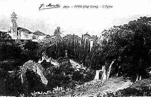 Ville de PINO Carte postale ancienne