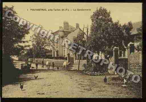 Ville de POUYASTRUC Carte postale ancienne