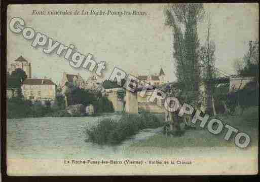 Ville de ROCHEPOSAY(LA) Carte postale ancienne